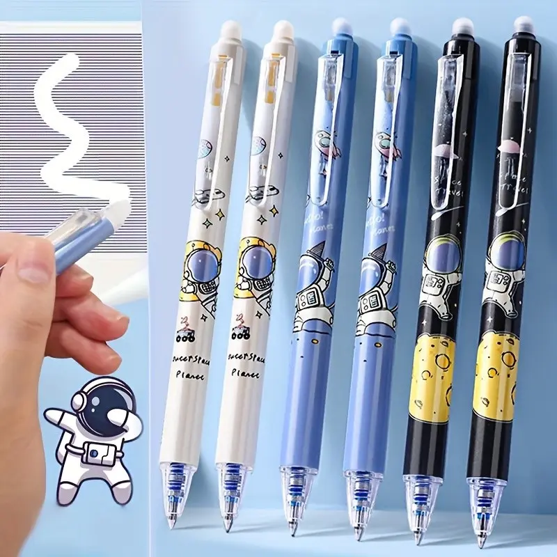 Teacher-Specific Correction Pen, Push-Button Neutral Ink, Carbon-Based Marker, Ideal for Homework Annotation and Grading