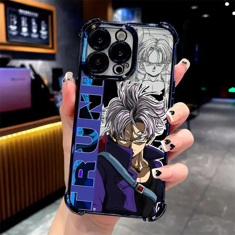 Trendy Dragon Ball Z Trunks Phone Case,for iPhone 7 8 X XS 11 12 13 14 15 16 17 Pro Max Plus,Phone Accessories,Gift for him/her Protective Cover Protection Casing