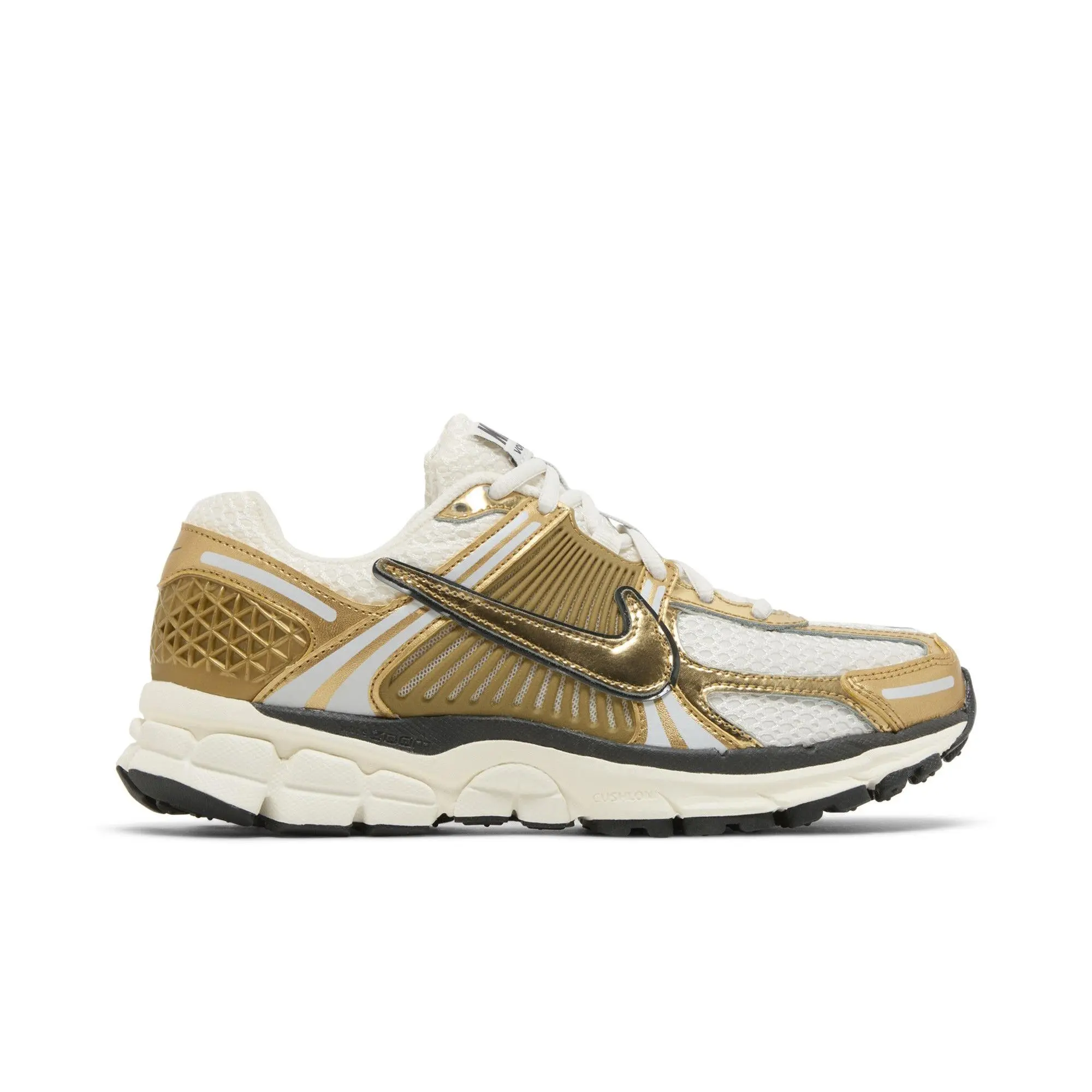 Nike Womens Air Zoom Vomero 5 'Metallic Gold' (women's sizes) Photon Dust/Metallic Gold/Gridiron/Sail running shoes HF7723 001