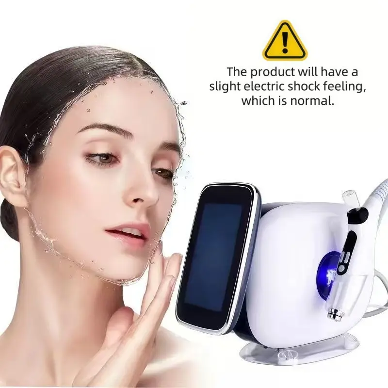 New Us Plug Facial Care Nano Crystal Importer, Hydrating Device, Small Bubble Oxygen Importer, Face Spa Cleaning Blackhead Remover, Facial Beauty Instrument, Beauty Machine, Beauty Devices