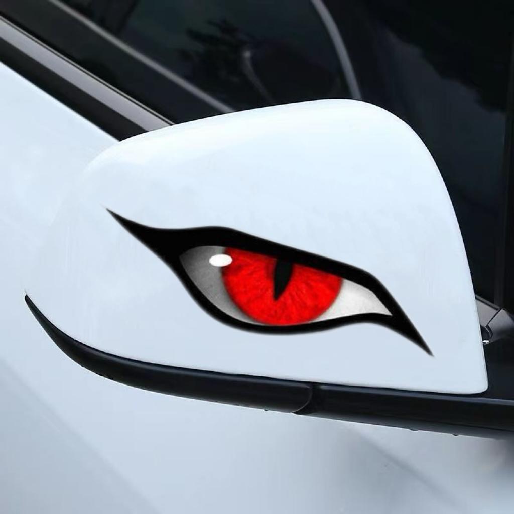 3-Pack Raptor Eye Car Stickers – Scary, Stylish & Tough | Fits Any ...