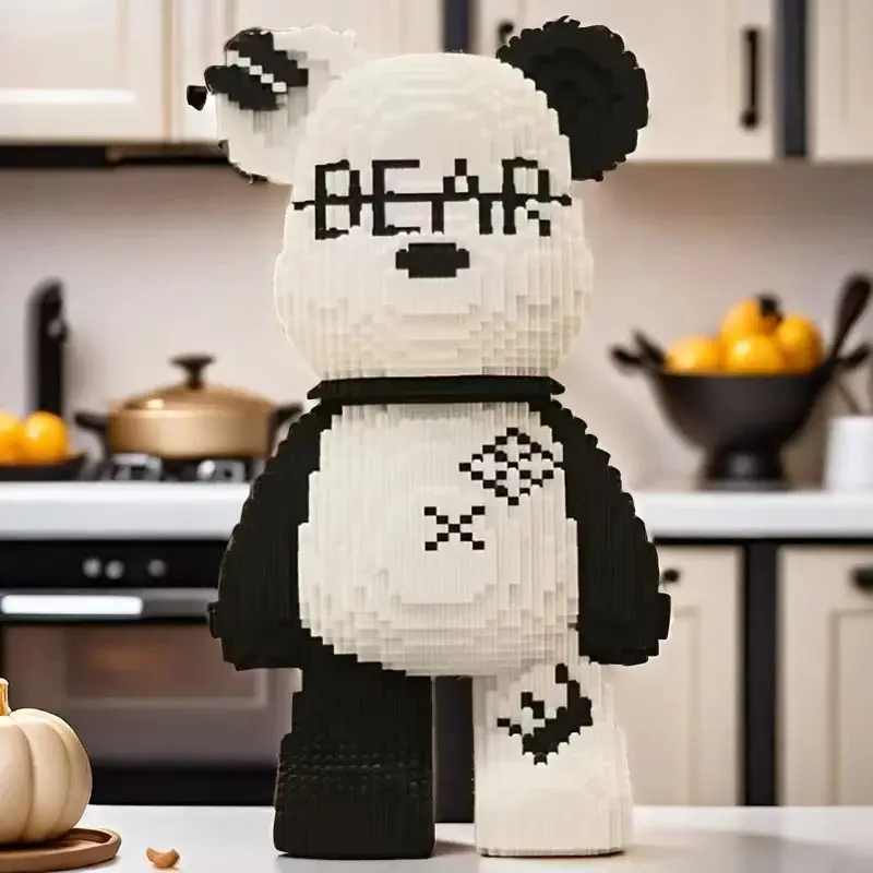 3698 Pieces of Classic Koobie Bear 3D Stereo Building Blocks Assembly Puzzle Decorative Ornaments DIY Puzzle Model Set - DIY Handmade Toys - Perfect for Halloween