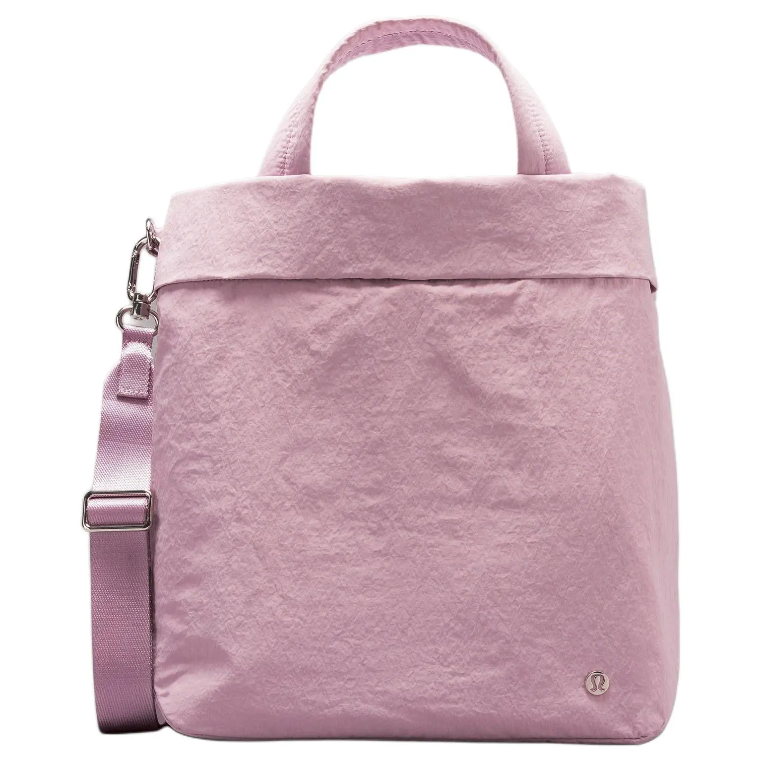 Lululemon On My Level 19L Crossbody Handbag for Women – Classic Solid Style in Rose Blush, Classic Women's Handbags, Contemporary Women's Handbags