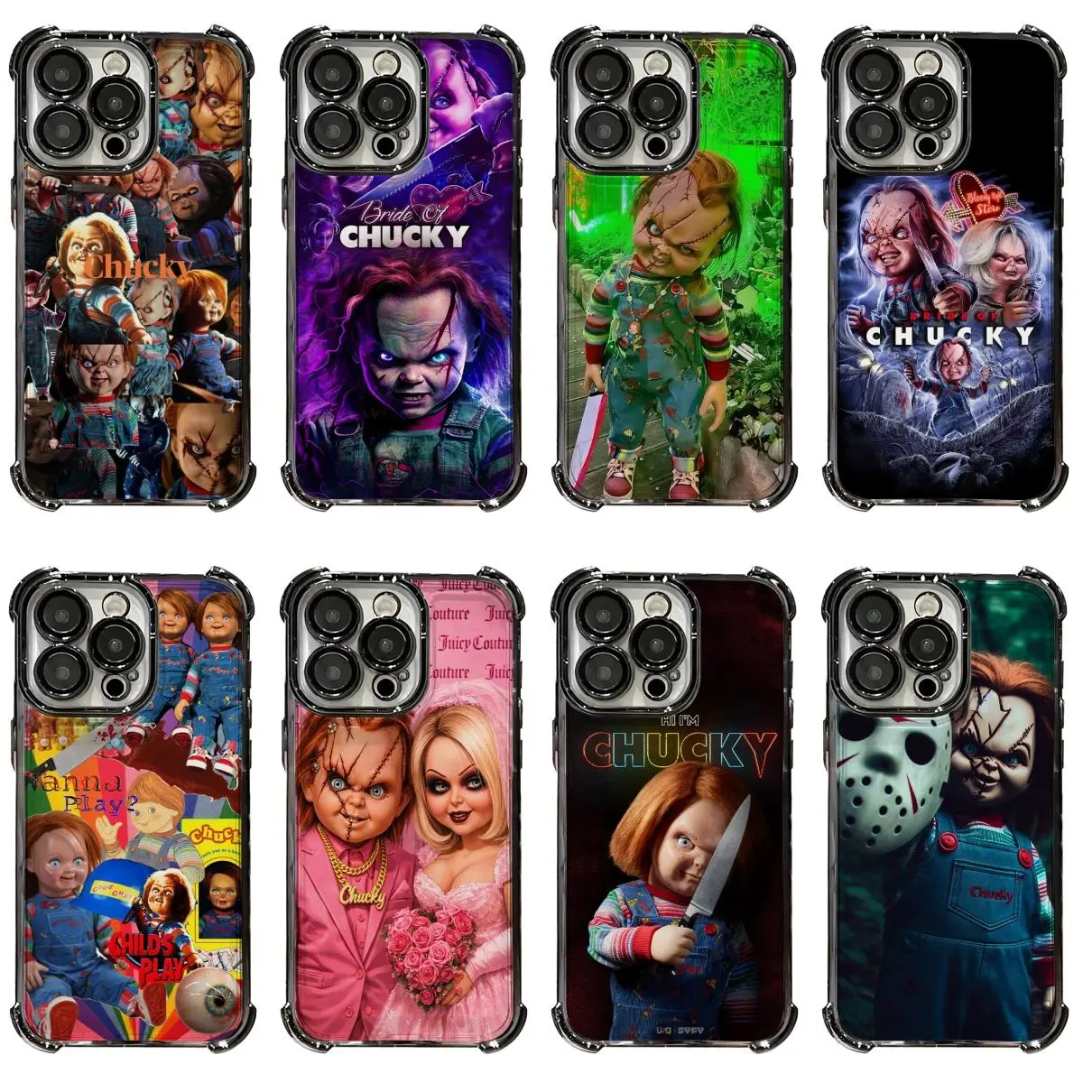 Hot H-Horror C-chucky D-Doll Phone Cases Phone Case For iPhone 17 16 15 14 13 12 11 Mini Pro Max Air X XR XSMAX & Samsung Galaxy S26 S25 S24 S23 S22 S21 FE Ultra Plus EDGE Anti-Drop anti-fall Transparent shockproof TPU Smartphone Back Cover