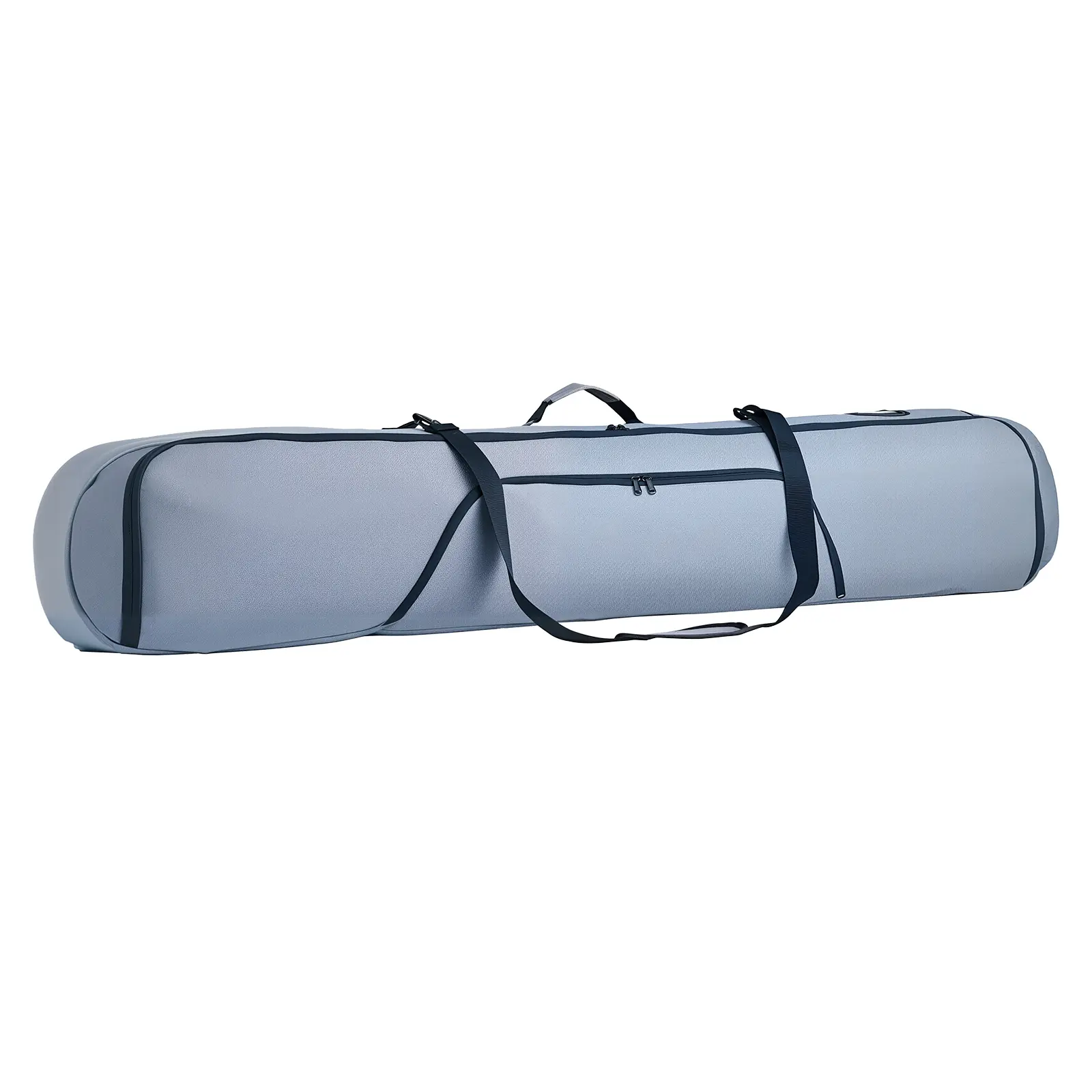 Snowboard Bag, Up to 65 in/165 cm, Padded Skis & Snowboards Bag for Air Travel, 600D Waterproof Oxford Fabric, with Adjustable Inner Straps, for Skis Poles Goggles Gloves Helmet Boots