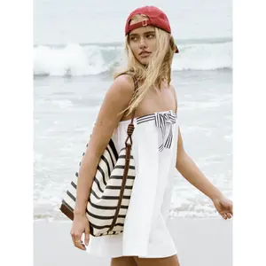 Cider STRIPED TOTE BAG