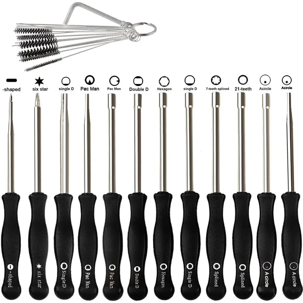 12-Pack Carburetor Adjustment Tool Carb Screwdriver Tool 2-Cycle Small Engine Carb Adjusting Tool Kit  STHIL Echo Husqvarna Poulan Trimmer Weedeater Chainsaw