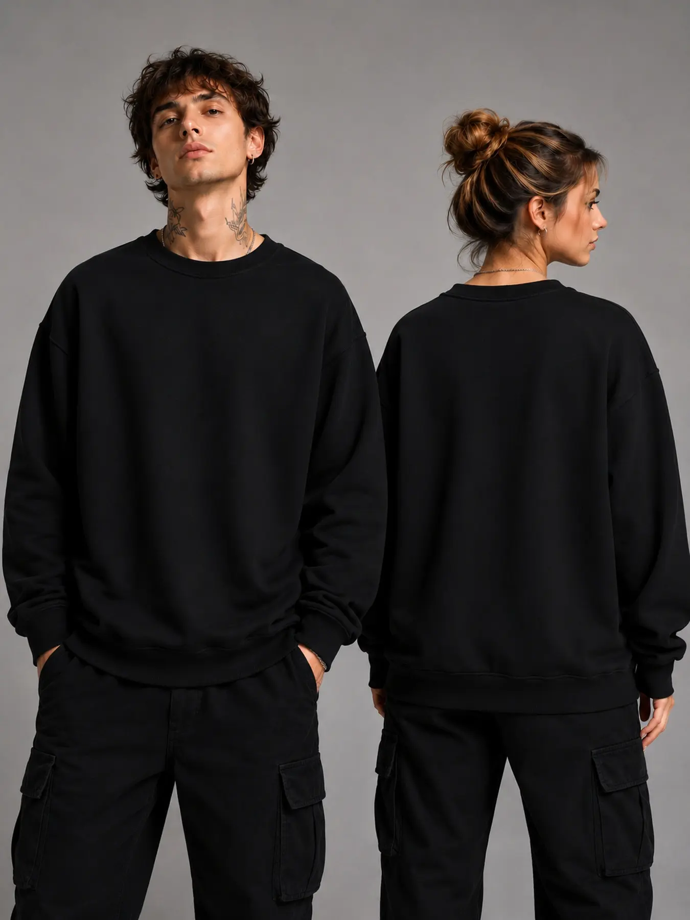 Naruto Itachi Akatsuki Double-Sided Graphic Sweatshirt Black Crewneck & Hoodie, Perfect Gift Cool Shirts,Graphic Oversized Heavyweight Fleece Crewneck Sweatshirt / Fleece Hoodie for Men & Women, Workout Crewneck & Hoodie,y2k hoodie Casual