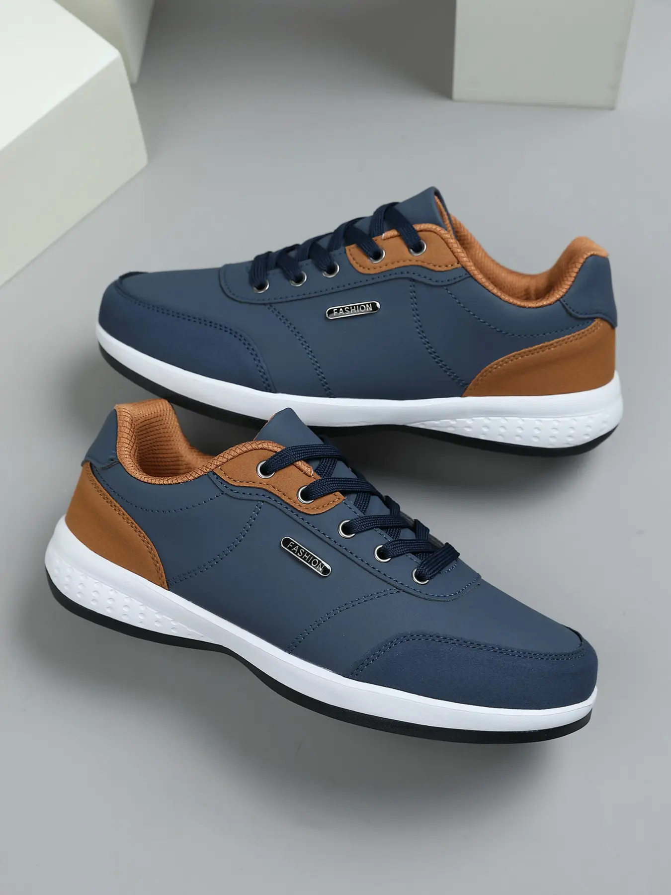 Men's Casual Sneakers Shoes, Men Low Top, Fashion Lace Up Laces Flat Comfortable Daily Walking Shoes, Men's Footwear for Everyday Use, Stylish and Practical Design