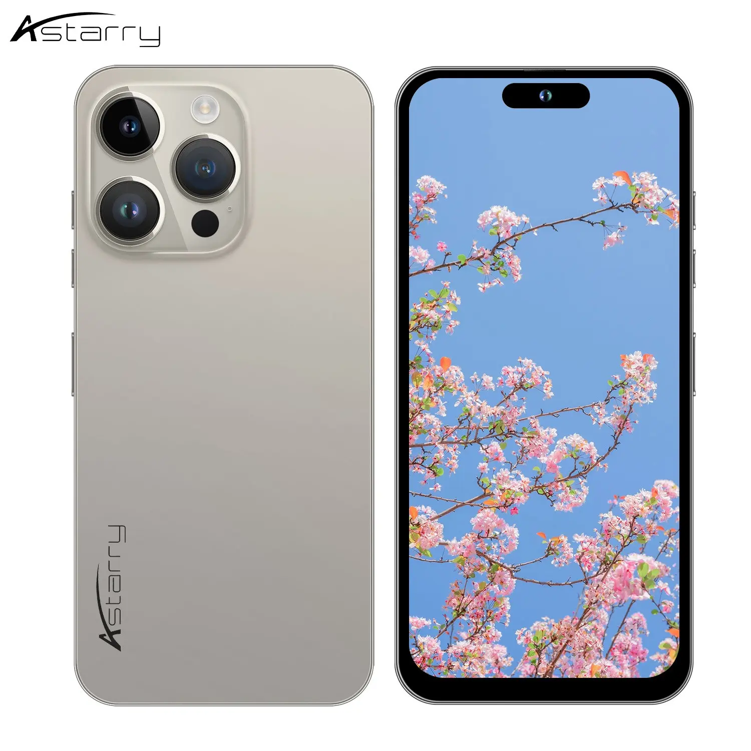 Astarry-16 Pro Max, a high-end mobile smart phone, supports 4G Dual SIM, is equipped with Android operating system, 3GB+64GB combined memory, 6.56-inch HD display, 3800mAh durable battery and 5+13MP pixels.