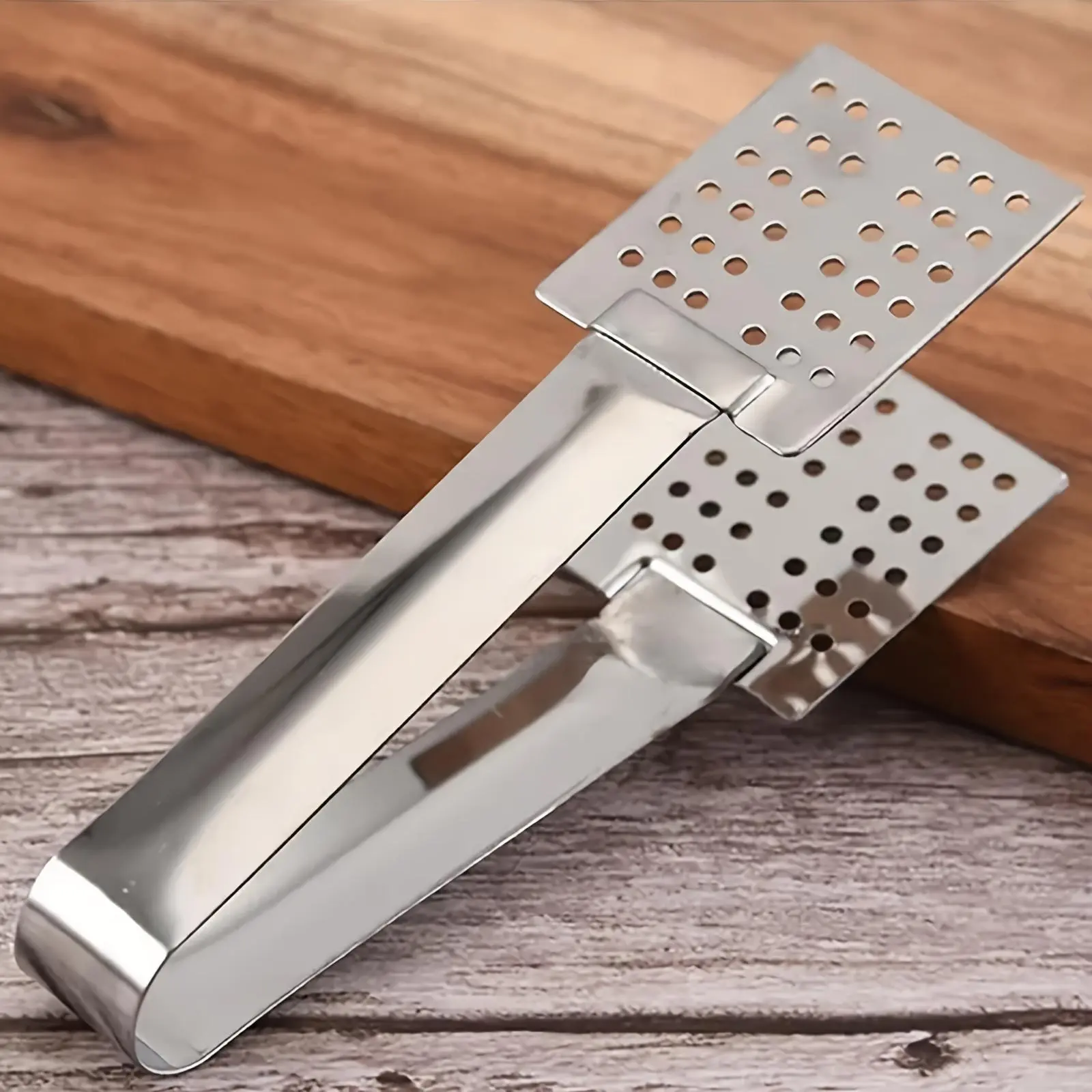 Sturdy Stainless Steel Versatile Kitchen Utensil Set - Dishwasher-Safe Cooking Gadgets Including Tea Clip, Sugar Tongs, Ice Cube Tongs, Hollow Tea Strainer Spoon, Teabag Squeezer