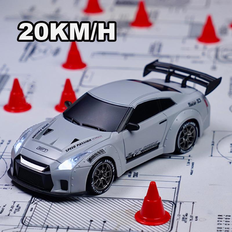 1:24 Remote Control Drift Car, 2.4G 4WD RC Car, RC Model Car, Remote Controlled Car, with Lights and Extra Tires, 1 Box, Perfect Birthday Gift for Kids