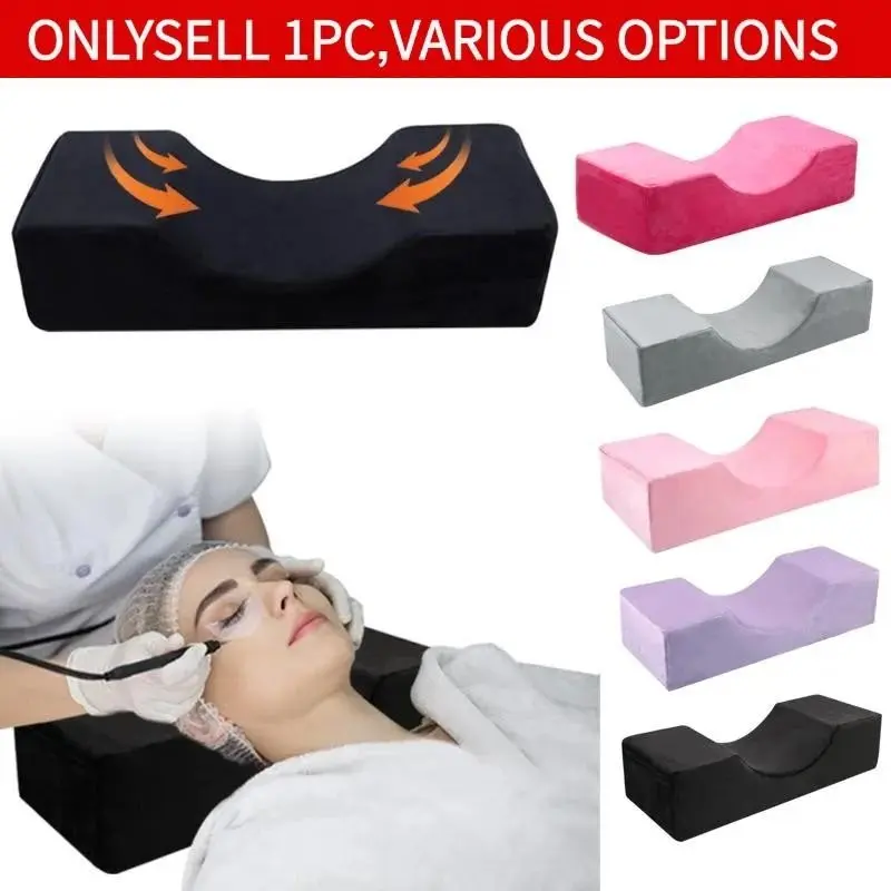 1pc  U-Shaped Pillow for Eyelash Extensions Support Eyelash Soft Pillow Grafting Memory Salon Pillow,Auxiliary Tool for Beauty Salon Special