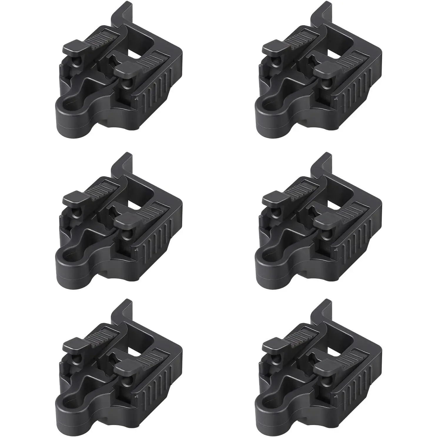 6-Pack Low Voltage Wire Connectors, Waterproof UL Listed Landscape Lighting Cable Connectors for Pathway Lights-Spotlights, Compatible with 10/12/14/16/18 Gauge Cables (6 Pieces), Six Pieces