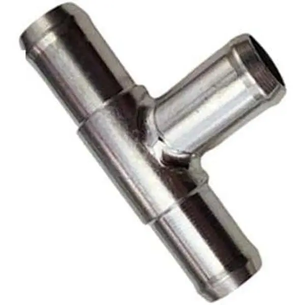5/8 Heater Hose Tee 3 Way Tubing Connector  T Shaped  Radiator Hose T-Fittings for   Heating System Air Conditioner Coolant Water Pump SUV  Tractor 5/8 X 5/8 X 5/8 In.