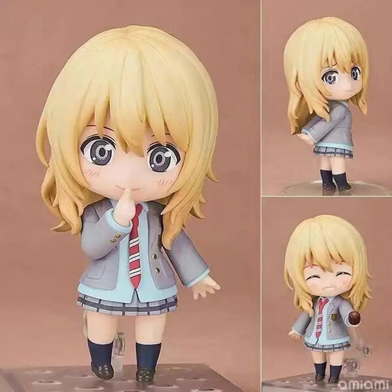2026 Hot Nendoroid 2113 Miyazono Kaori Anime & Manga Action Figure, Your Lie In April Q-Version Model, Desktop Decoration, Collectible Toy Gift for Anime Fans