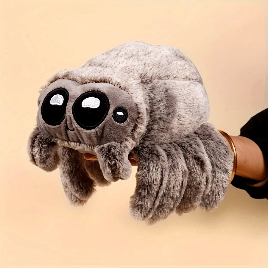 Halloween Plush Spider Toy – Extra Soft Fluffy Party Decoration Suitable for Home and Party Decor
