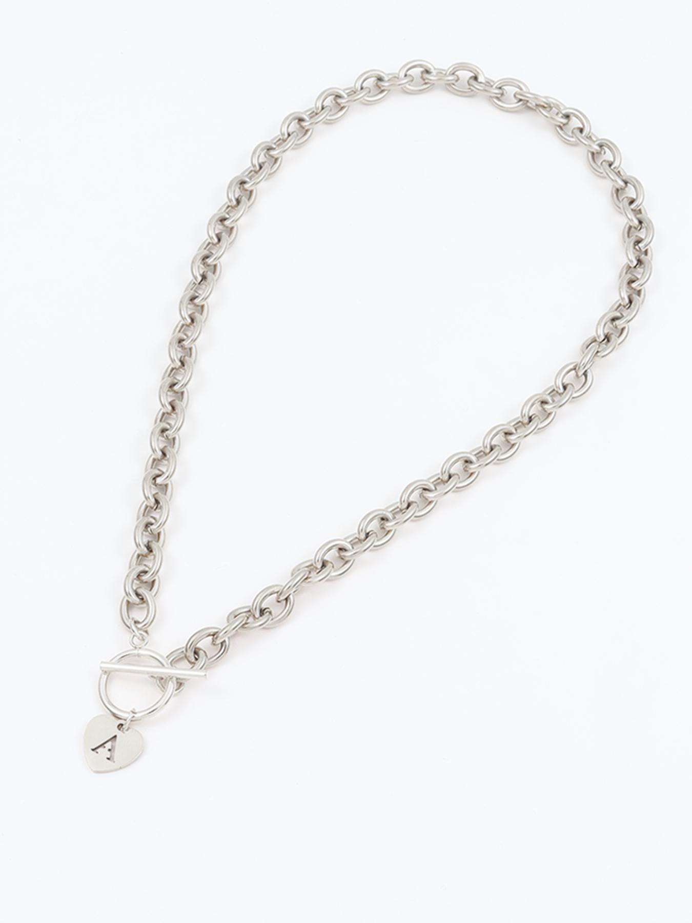 Heart Initial Necklace Personalized Letter Jewelry Dainty Love Pendant Trendy Gift for Girlfriend/Women