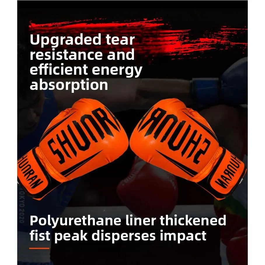Boxing gloves, Sanda fighting training, sandbag gloves, thickened children's adult boxing gloves