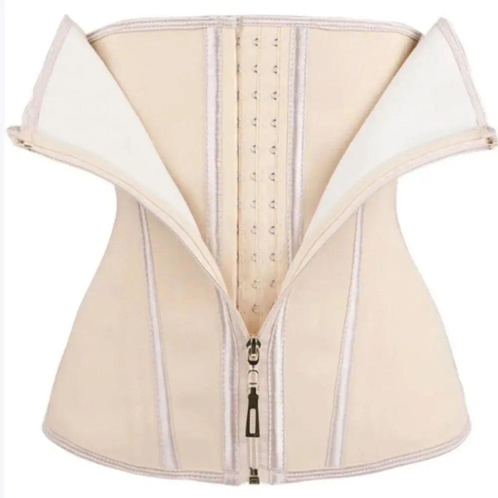 Waist Trainer Tummy Control Shapewear Tummy Control Belly Contracting Women Fishbone Shapewear Seamless Zipper Buckle