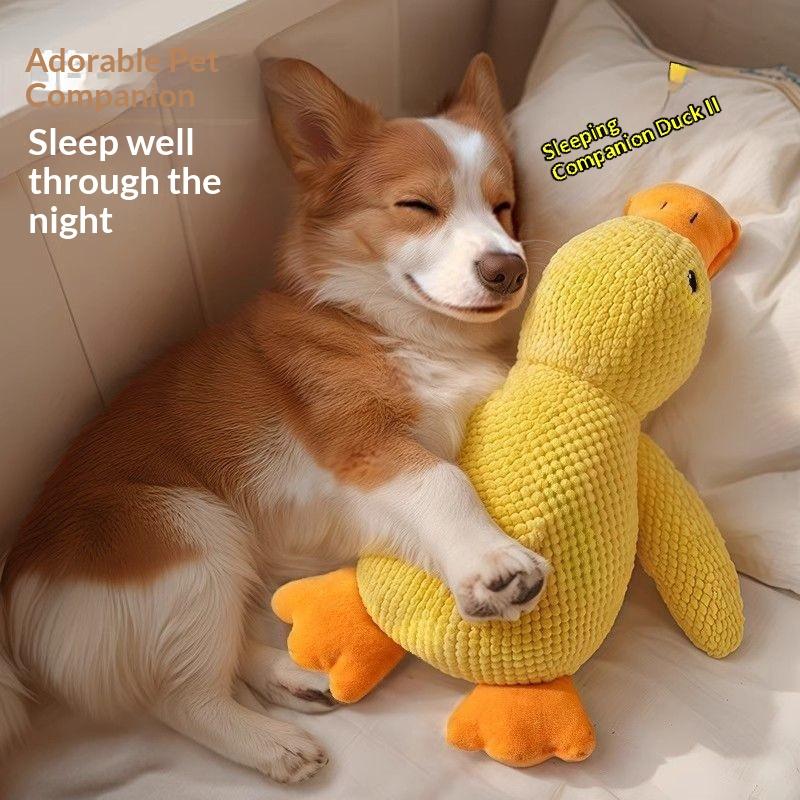 Dog toy plush sound toy big silly elephant pet