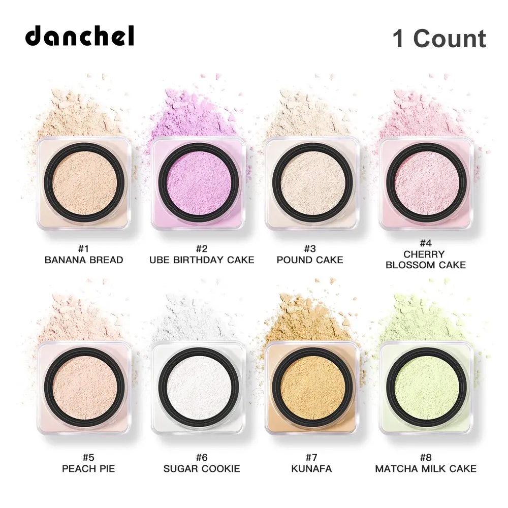 Blurring Setting & Baking Powder, Long-Wear Oil-Control, Soft-Focus Blurs Pores & Fine Lines, Matte Finish, Ideal for Oily/Combination Skin Daily Setting, Finishing Face Powder