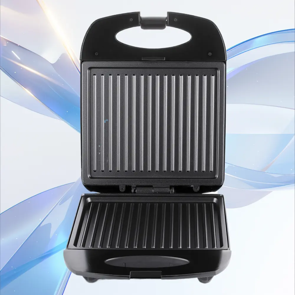 Household Multifunctional Toastie Machine - Sandwich Toaster with Double-Sided Heating, 26*28*38cm Size, Ideal for Toast, Waffles, Homemade Cooking, Suitable for Office Workers