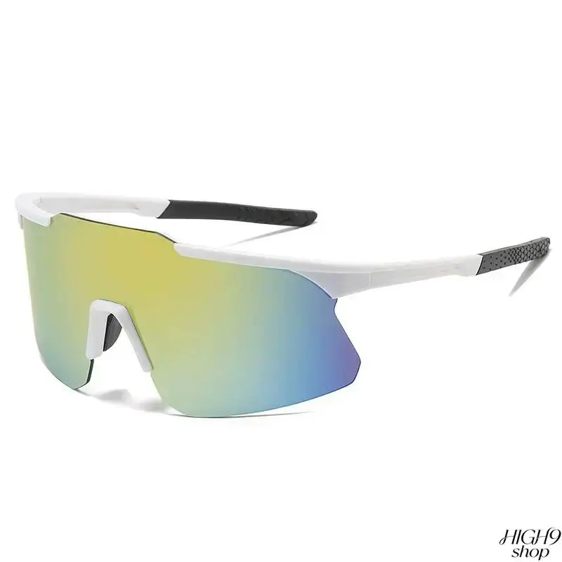 Modern Unisex Sports Goggles - Single Pair, UV400 Full Protection, Windproof Lenses, Scratch-Resistant Resin Lenses, Lightweight Plastic Frame, Multipurpose for Cycling, Mountain Climbing