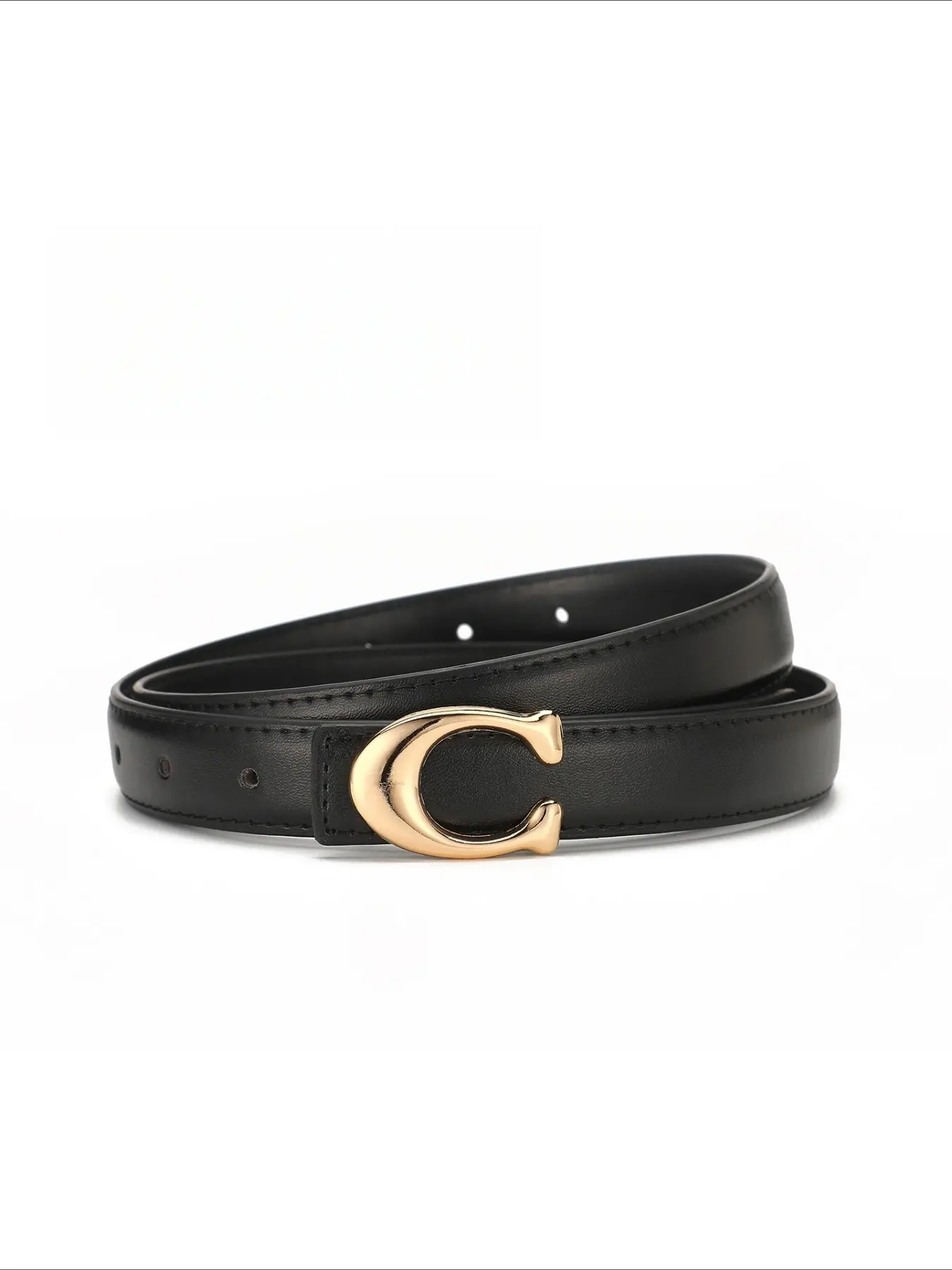 Hot Selling Women Fashion Thin Belt Simple Versatile Decorative Belt New Style High End Sense Waist Belt Leather Belt Stylish Belts Waist Accessories Statement Belts