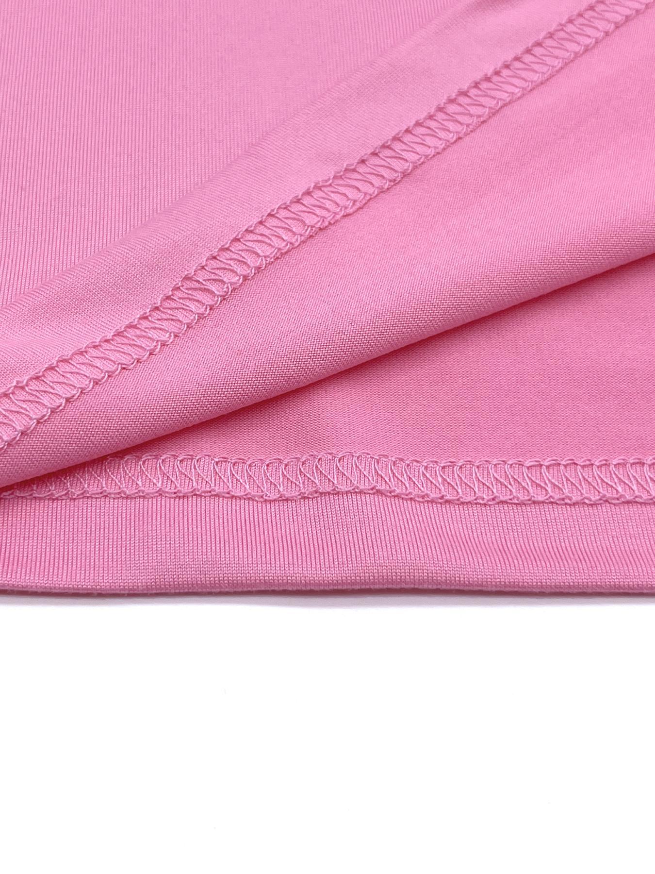 clover Women's Fall Winter Fashion Two-Piece Set, Casual Sporty Fit Long Sleeve Pants, Comfortable Daily Wear, Cartoon Pattern