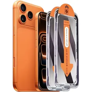 360° Anti-Spy Privacy Tempered Glass Screen Protector for iPhone 17 Pro Max 16E 16 Plus 15 14 13 12 11 X XS XR, 9H Scratch Resistant Airbag Edge, Dust Free Installation Tray, Easy Install, 1/2 Pack,Privacy Screen Protector for iPhone 17 Pro Max