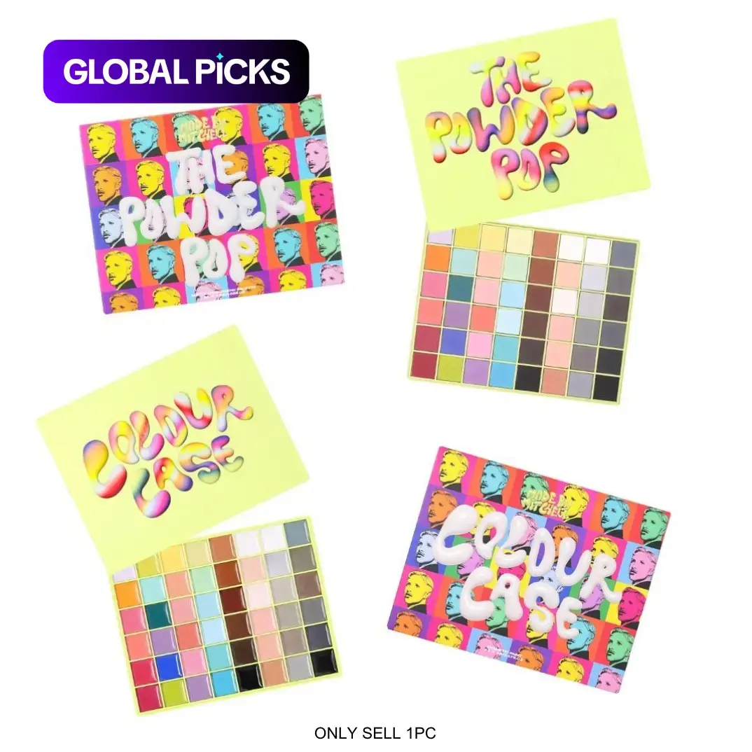 【Black Friday】Made by Mitchell Colour Is Back Colour Case 48-Pan Multi-Use Cream Palette #GLOBAL PICKS