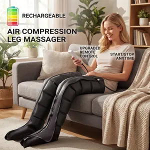 Wireless Professional Leg Massager, Personal Care Device, Full Body Massage System with Dynamic Compression, Beauty Salon Spa Equipment