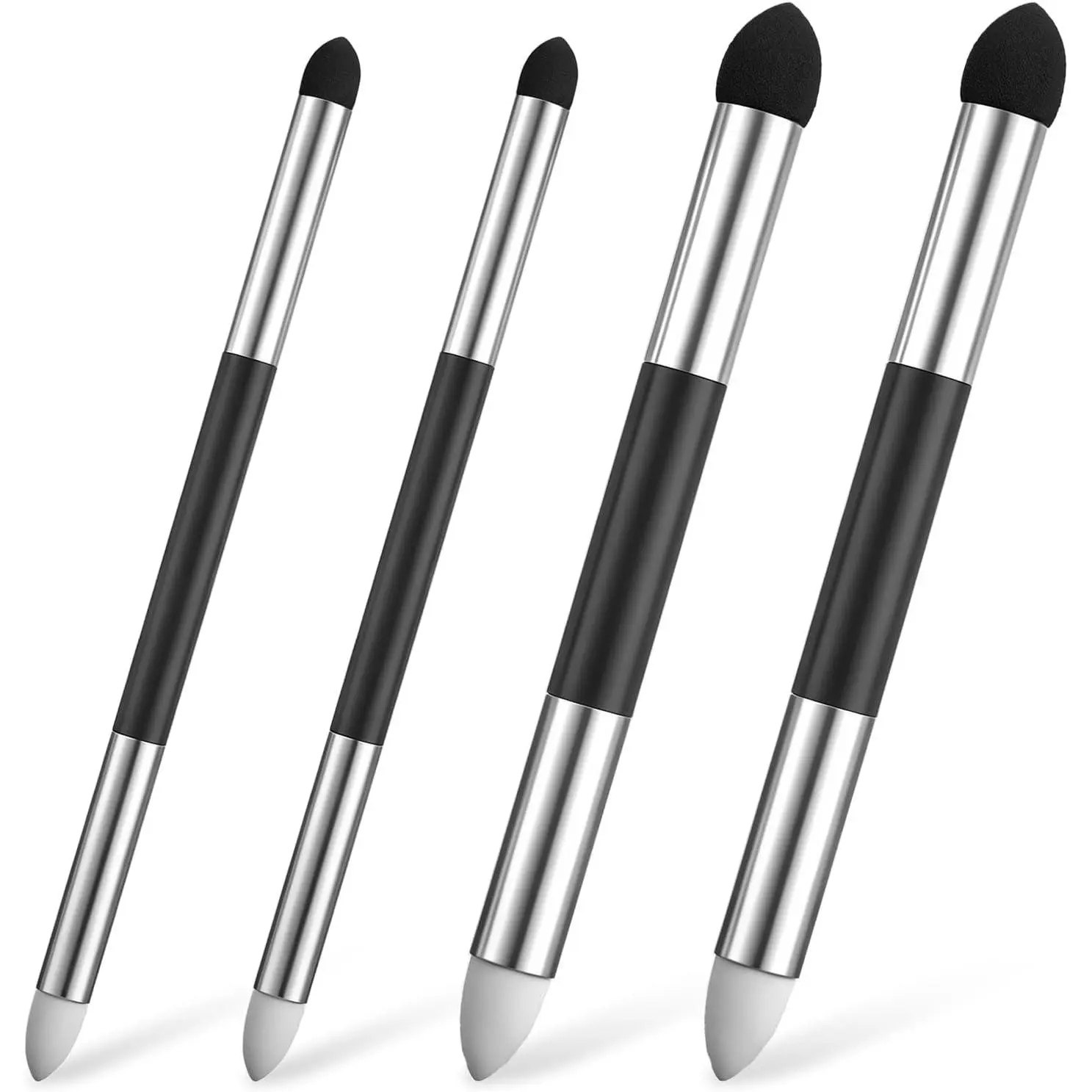 4 count Oil Pastel Blending Tools for Drawing,  Tip Oil Pastel Sponge Brush  Washable Sketch Rubbing Blending Art Sponges Stumps for Artist Sketch Drawing  & Highlight