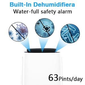 COWSAR Portable Air Conditioner, 12000 BTU/13000 BTU for Room up to 550sq. ft-600 sq. ft, Dehumidifier & Fan, Portable AC with 3 Fan Speeds, Automatic Louver Sweep,24H Timer, Remote Control, ECO