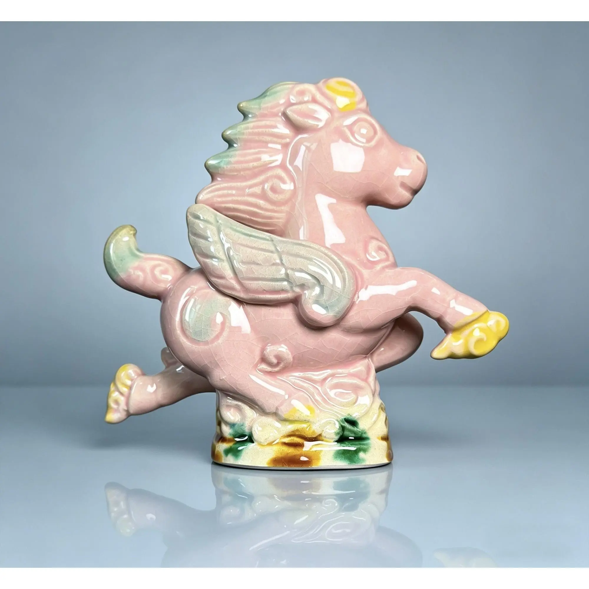 2026 New Ceramic Horse Figurine - Room Decor, Ceramic Figurines, Animal Decorations for Living Rooms, Offices Tabletop Ornament, Animal Decorations Figurines
