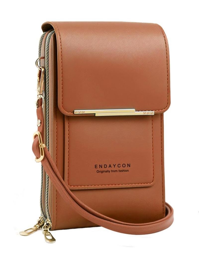 Women's Multi-Functional Touchscreen Crossbody Phone Wallet Purse - Water-Resistant, Card Slots, Coin Pouch, Adjustable Strap, Travel Must Haves, Outdoor Sports Use, 2026 Trending Crossbody Bags for Women