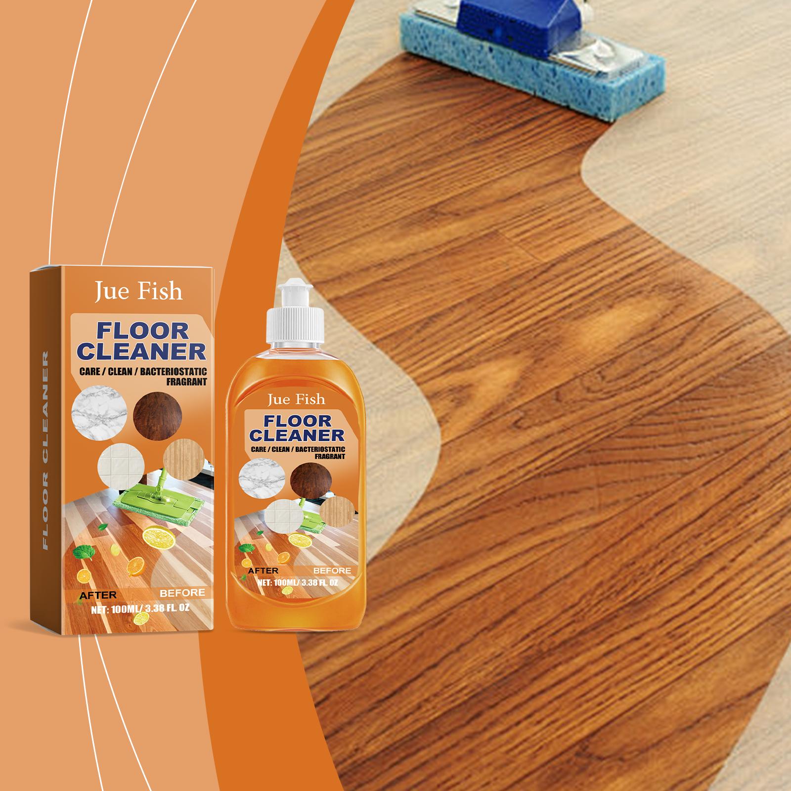 Floor Cleaner, Wood Floor Cleaning Polishing Brightening Strong Decontamination Descaling Tile Cleaner