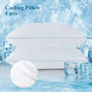 1 pcs Cooling Pillows for Sleeping, Adjustable Orthopedic Support Pillows, Double Sided Cooling Bed Pillows for Hot Sleepers, Side Back and Stomach Sleeper