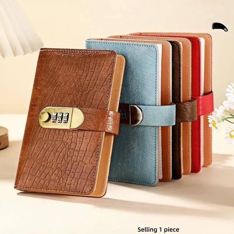 A6 Savings Notebook with Lock, Financial Management Book, Cash Notebook, Suitable for Storing Money and Important Information, Productivity Planner, Savings Challenge Planner, Office Organizer, Budget Planners, Savings Tracker Organizer