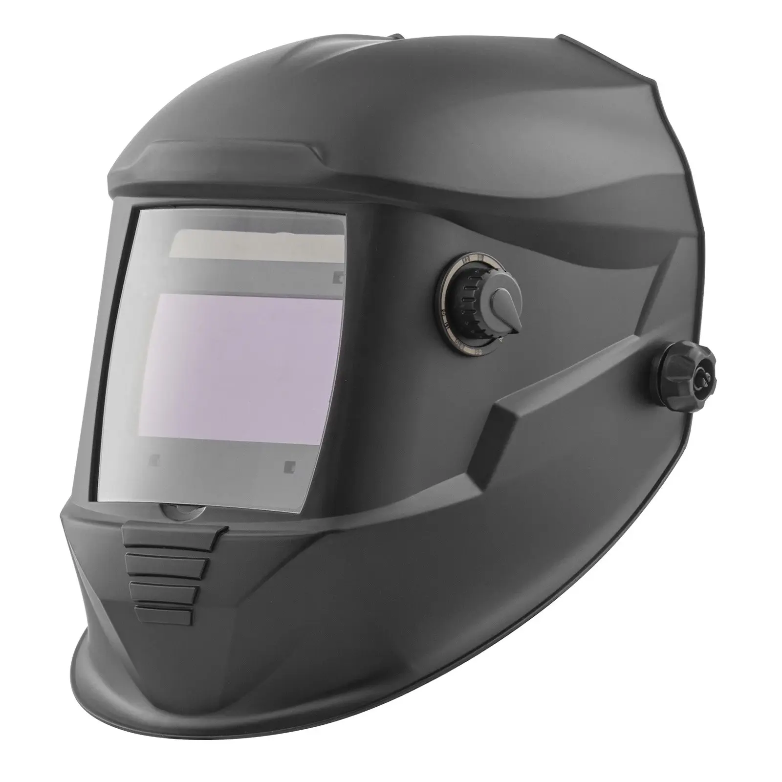 VEVOR METIS Series Auto Darkening Welding Helmet, 3.94"x2.34" True Color Hood, Solar-Powered Mask with 4 Arc Sensors, Wide Shade 4/5-9/9-13 for TIG MIG ARC Weld, Grinding