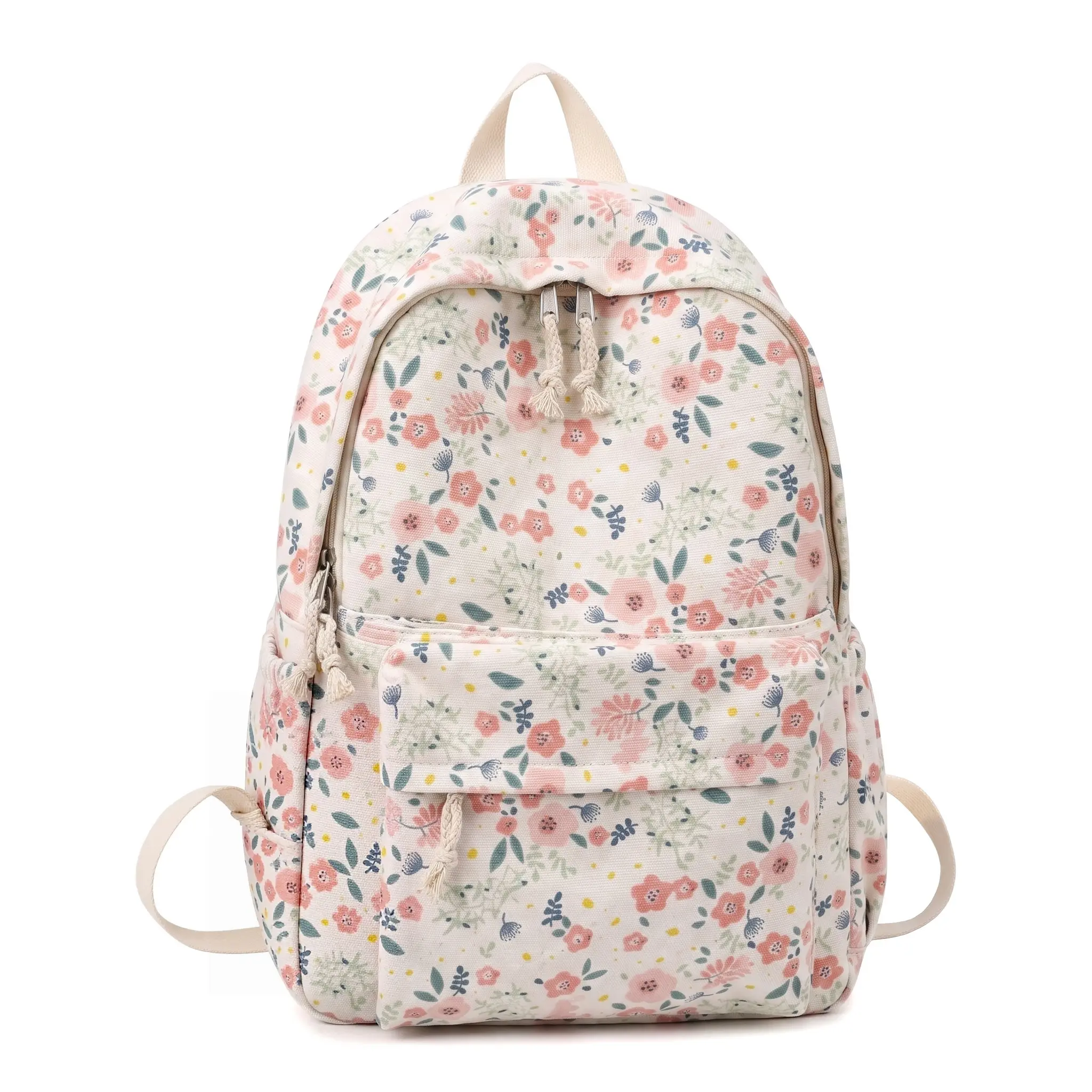 Japanese Style Unisex Polyester Backpack - 15-Inch Laptop-Fit, Large Capacity, Lightweight, Weight-Reducing, Prop 65 Safe, Daily Functional Bag for High School & College Students tiktokshopbacktoschool