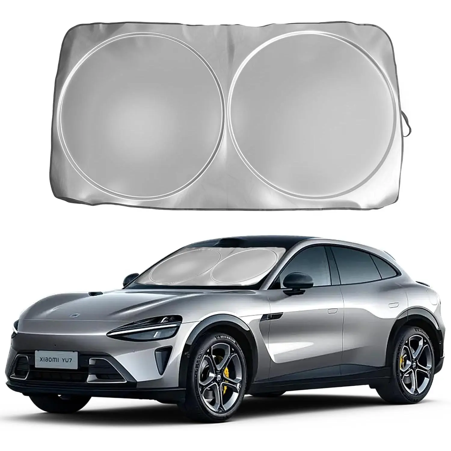 Windshield Sun Shade, Foldable Sun Visor for , Blocks 99% Heat & Keeps Interior Cool,1-  Shade, Window Cover for , Suvs,