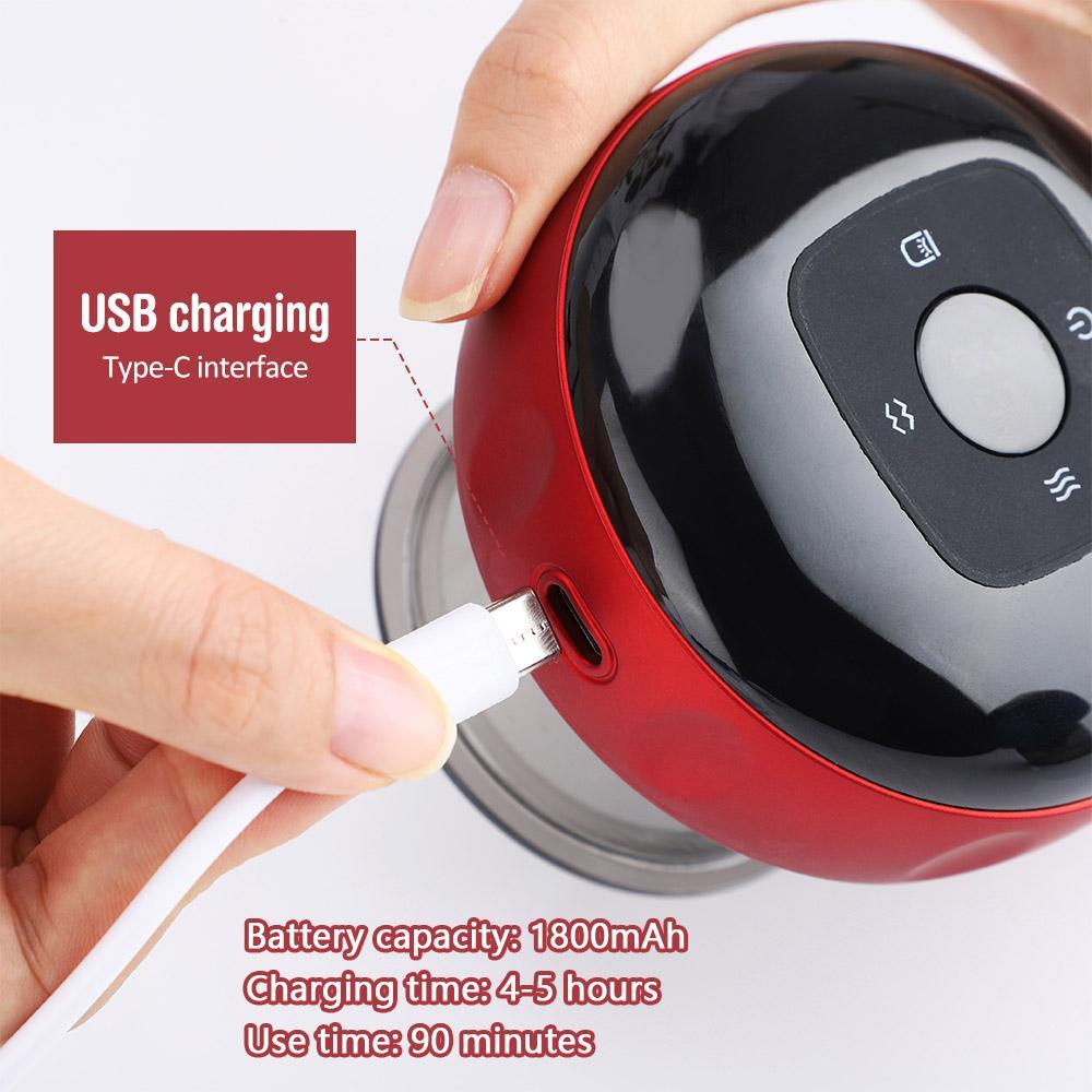 Smart Cupping Massager, Red Light Cupping Set with 2 Modes, Electric Cupping Kit with 12 Levels Heat & Suction, Full Body Relaxation Tool for Arm Neck Shoulder Back Leg