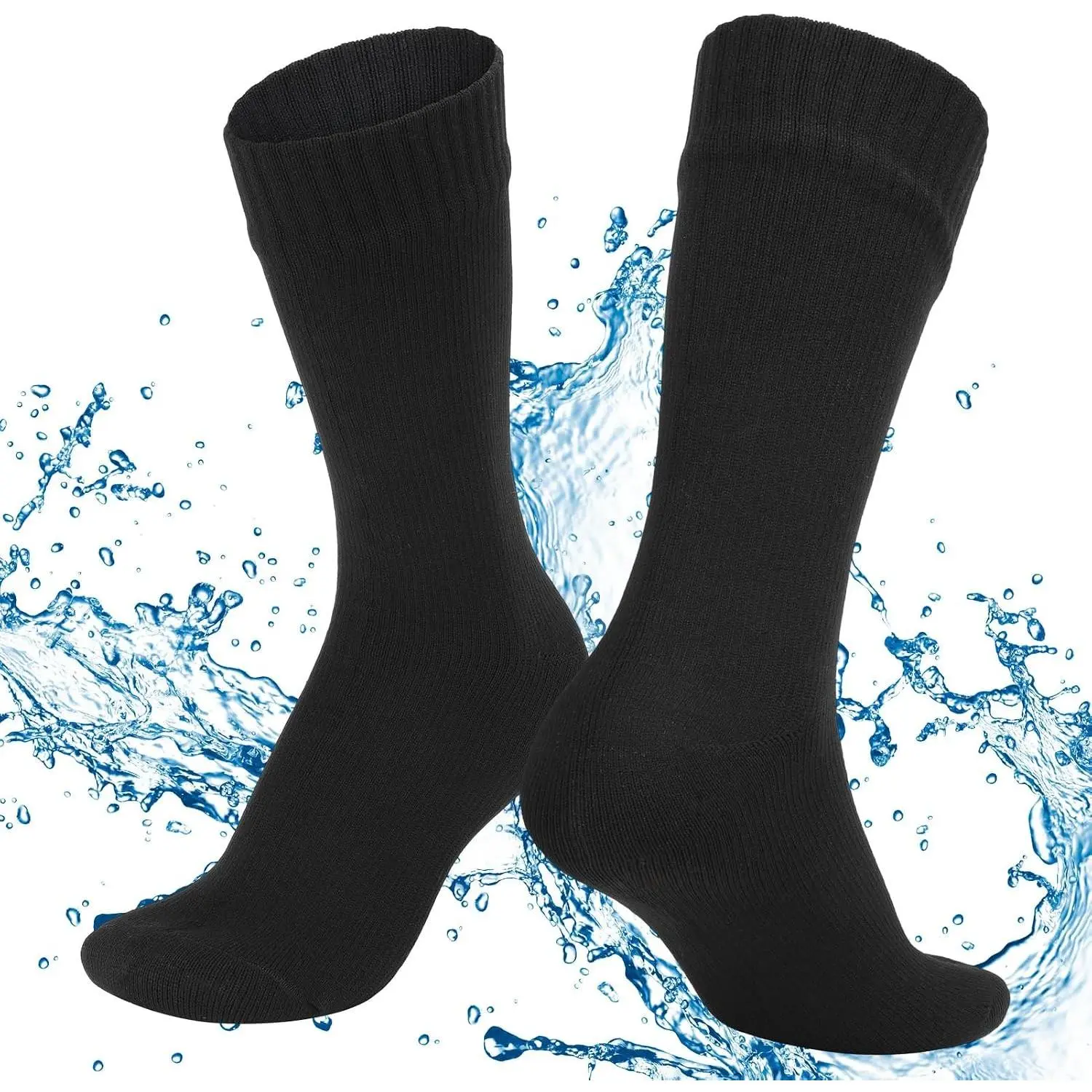 Unisex Waterproof Socks, Breathable Wading Socks | Water Resistant, Breathable, Hiking, Wading, Skiing, Fishing, Men Women