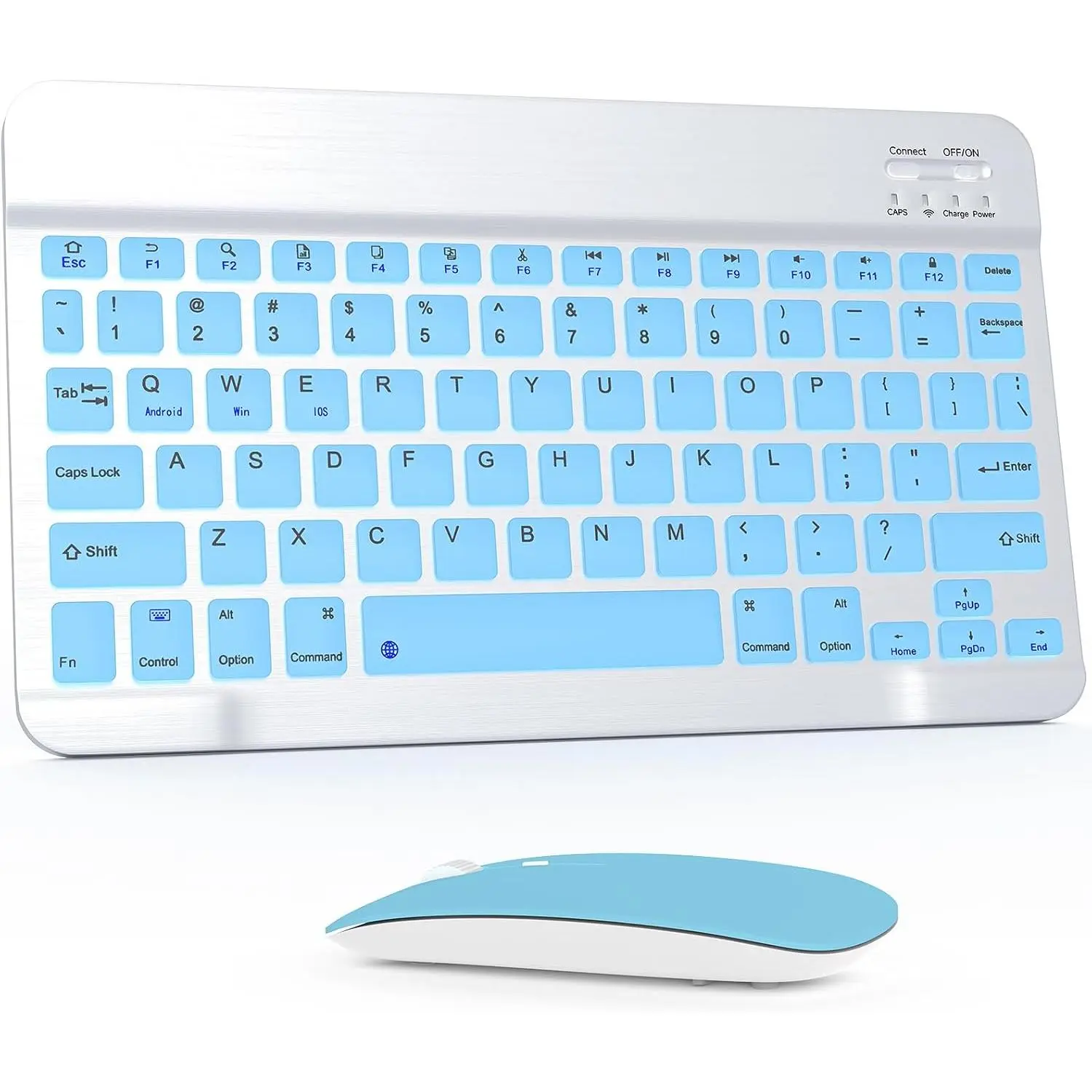 Keyboard 10 inch, QWERTY Layout  Keyboard Ultra-Slim, Lag-Free, Silent, Compatible with  iPad  Tablet, with