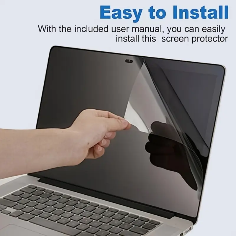 15.6 inch Laptop Screen Protector 2 Pack Easy HD Clear 16:9 Compatible with HP Dell ASUS Acer Sony Samsung Notebook Film Guard