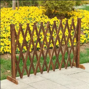 Outdoor Corrosion-Resistant Expandable Fence Divider, Portable Movable Grid Flower Stand, Garden Climbing Plant Support, Home Balcony Restaurant Barrier