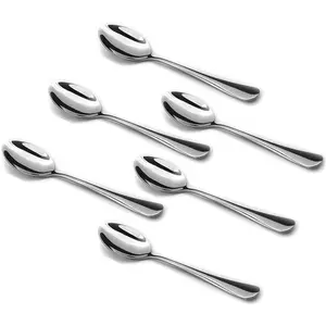 20 Pieces Demitasse Espresso Spoons, 4.5 Inches Stainless Steel Mini Coffee Spoons