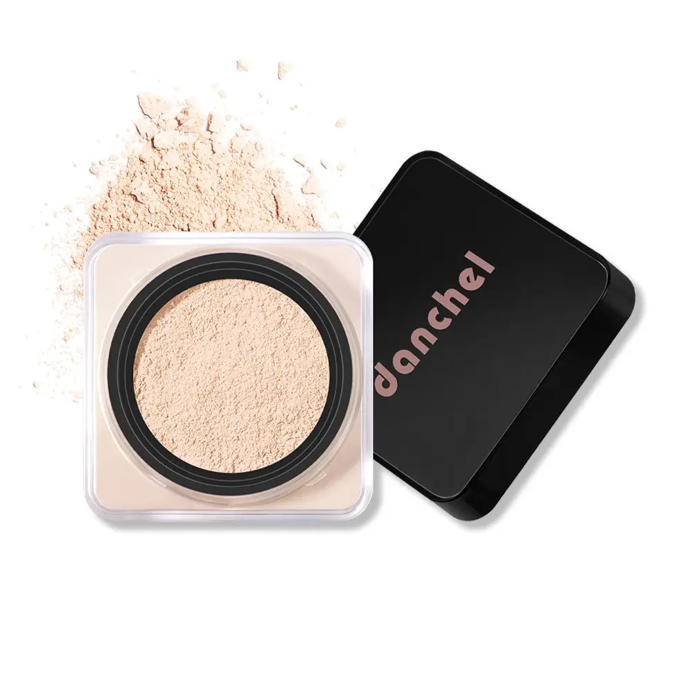 danchel Loose Baking & Setting Powder, Soft-Focus Blurs Imperfections, Minimizes Pores & Fine Lines, Evens Skin Tone, Oil Controlling, Sweatproof, All-Day Longwear, Weightless Silky Smooth Texture, Available in Multiple Shades